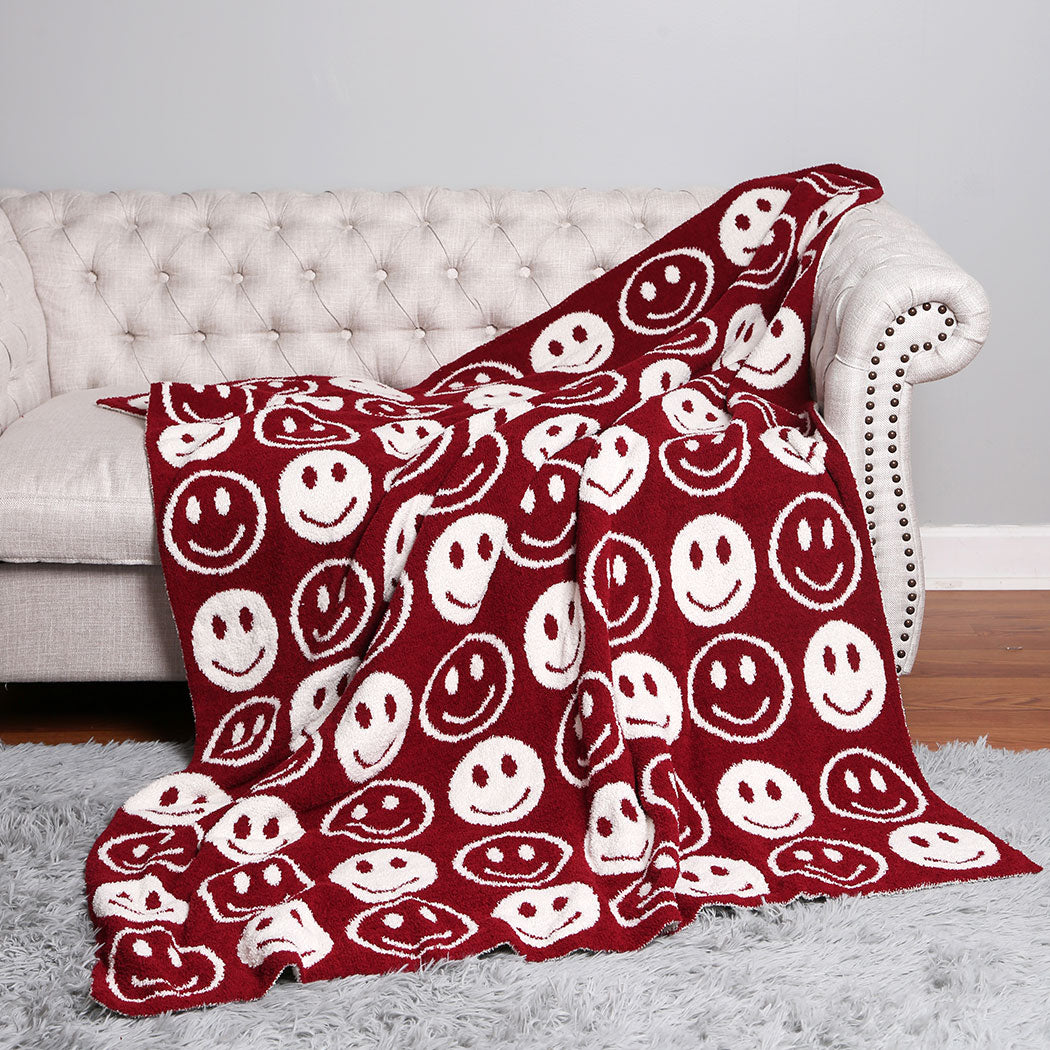 Happy Face Throw