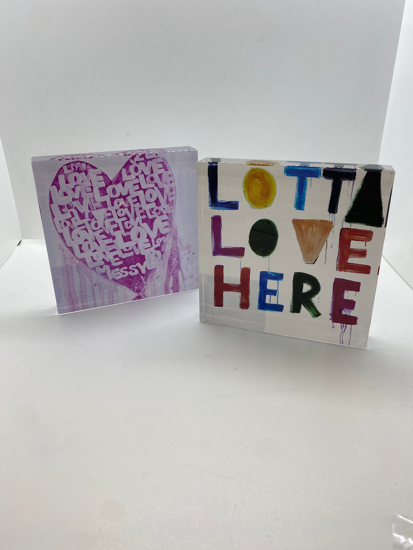 Lucite Block