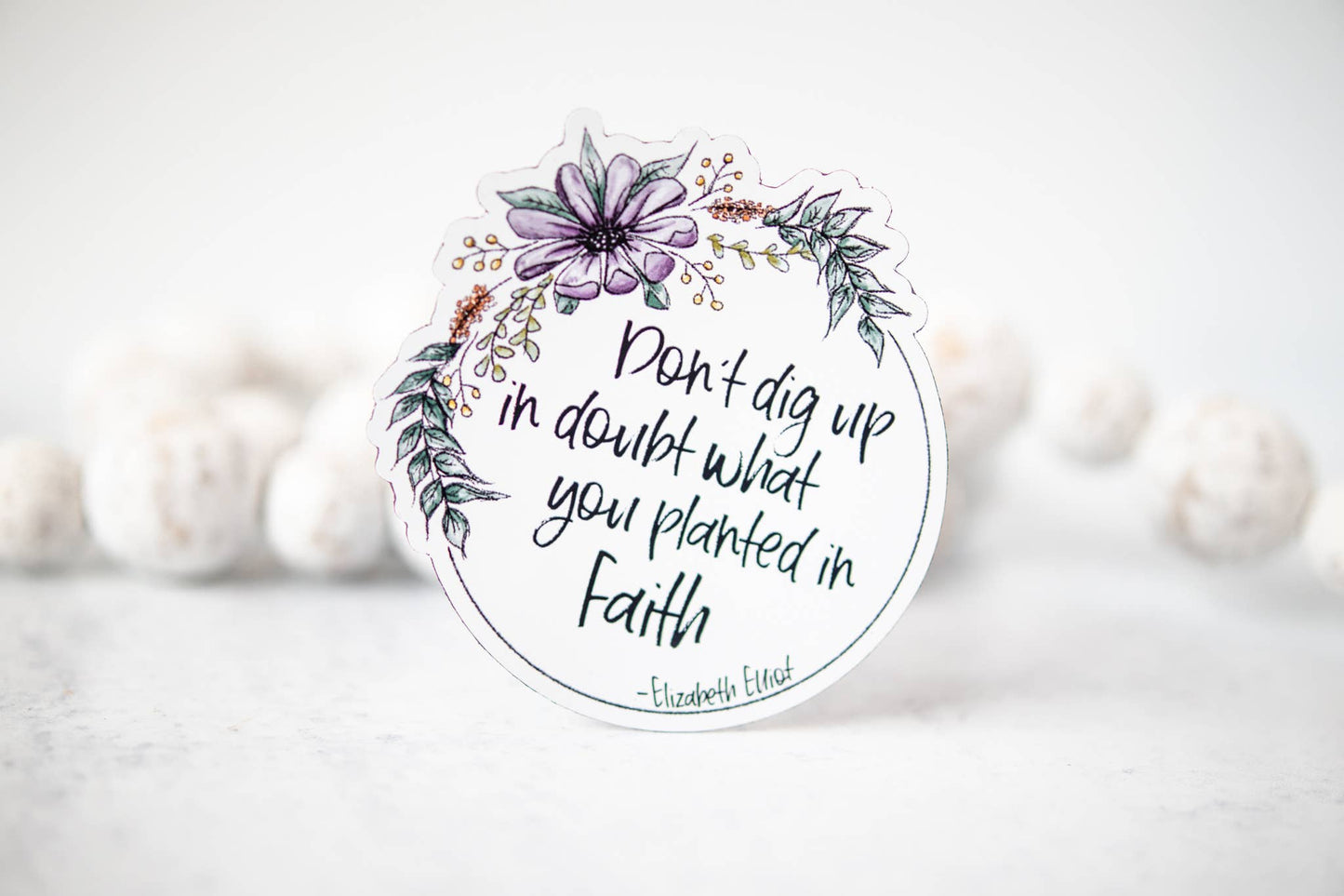 Don't Dig Up, Christian 3"x3" Magnet