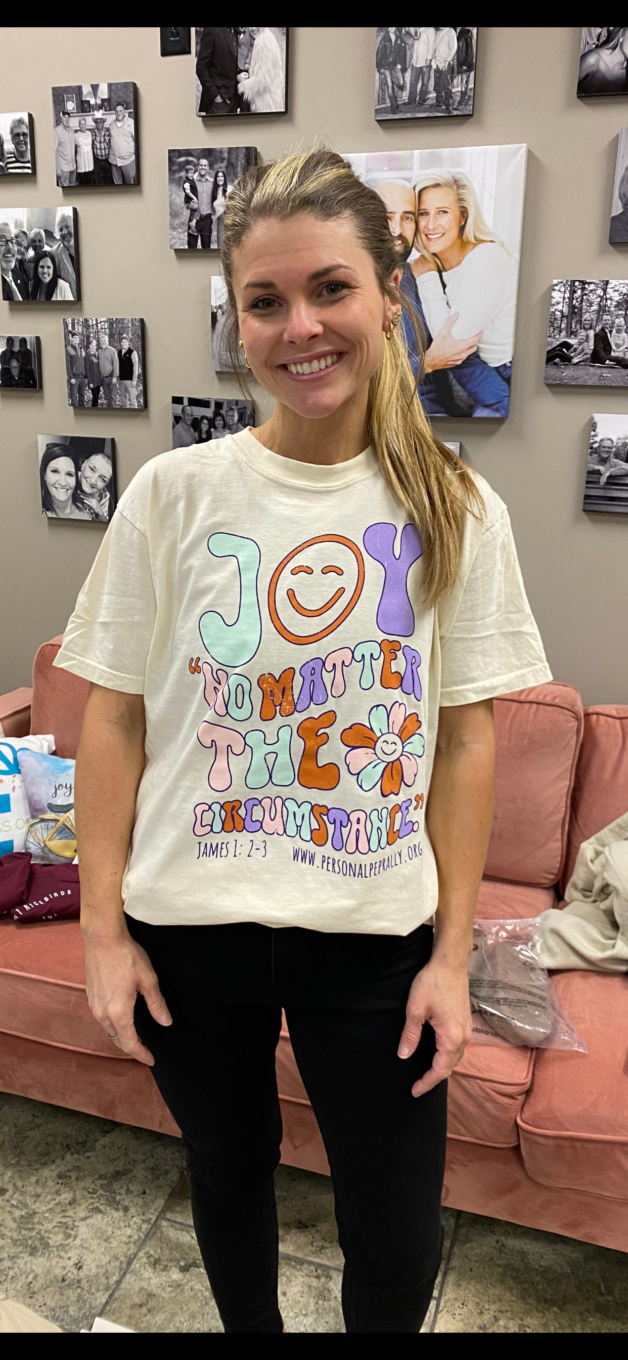 JOY No Matter the Circumstance Tee