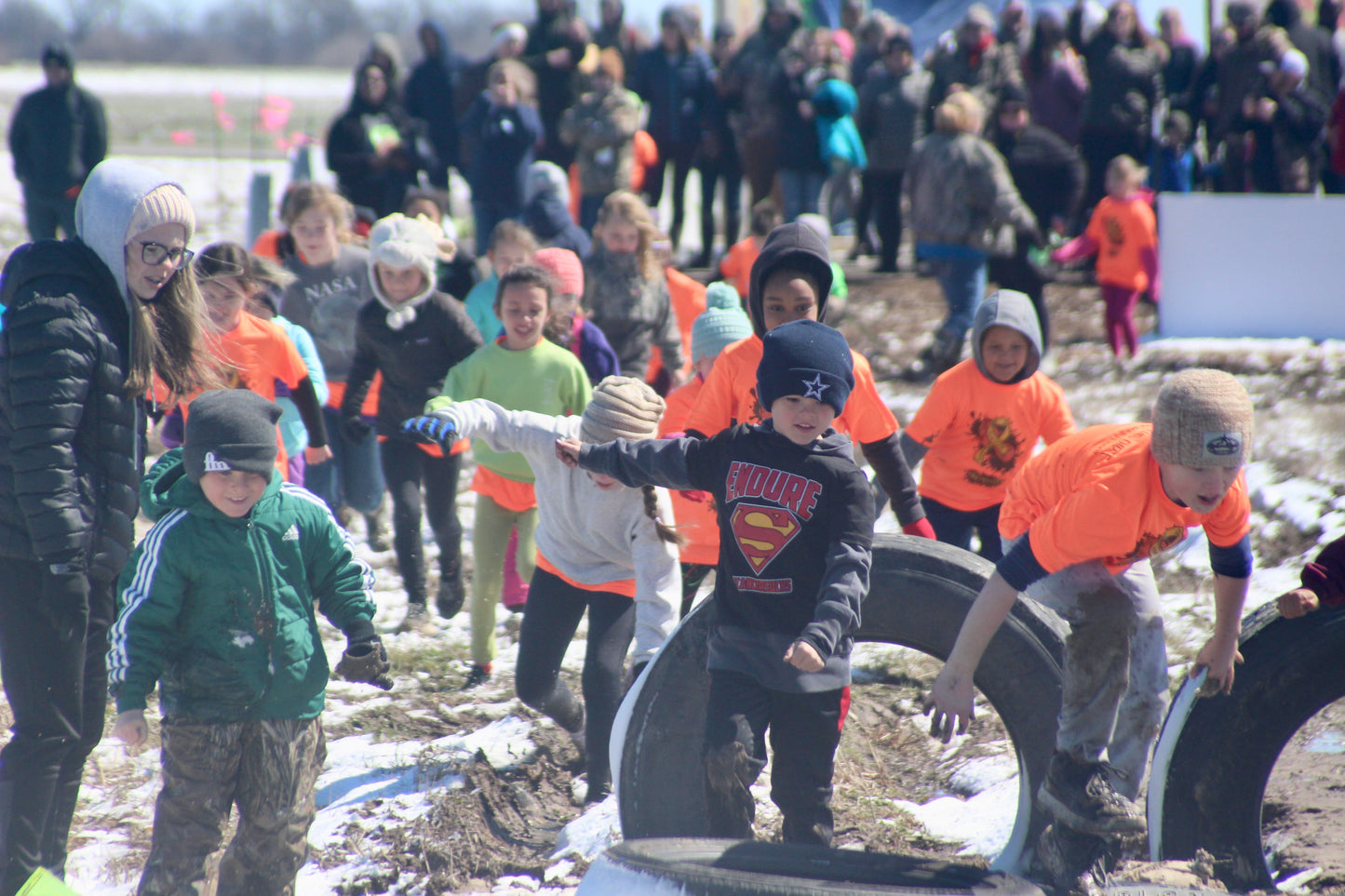 Mini Mudder Course Sign