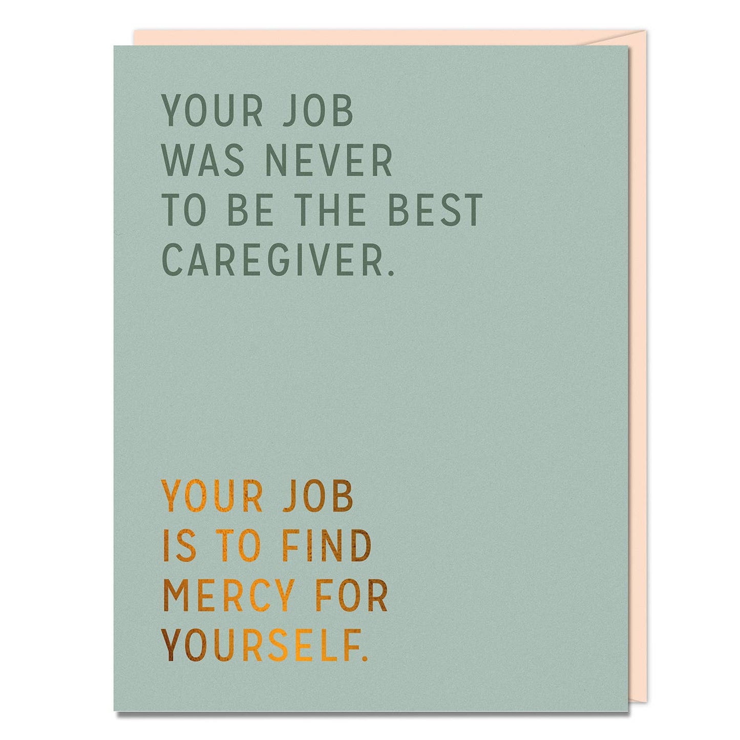 Elizabeth Gilbert Best Caregiver Card