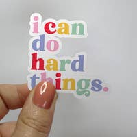 I Can Do Hard Things Sticker
